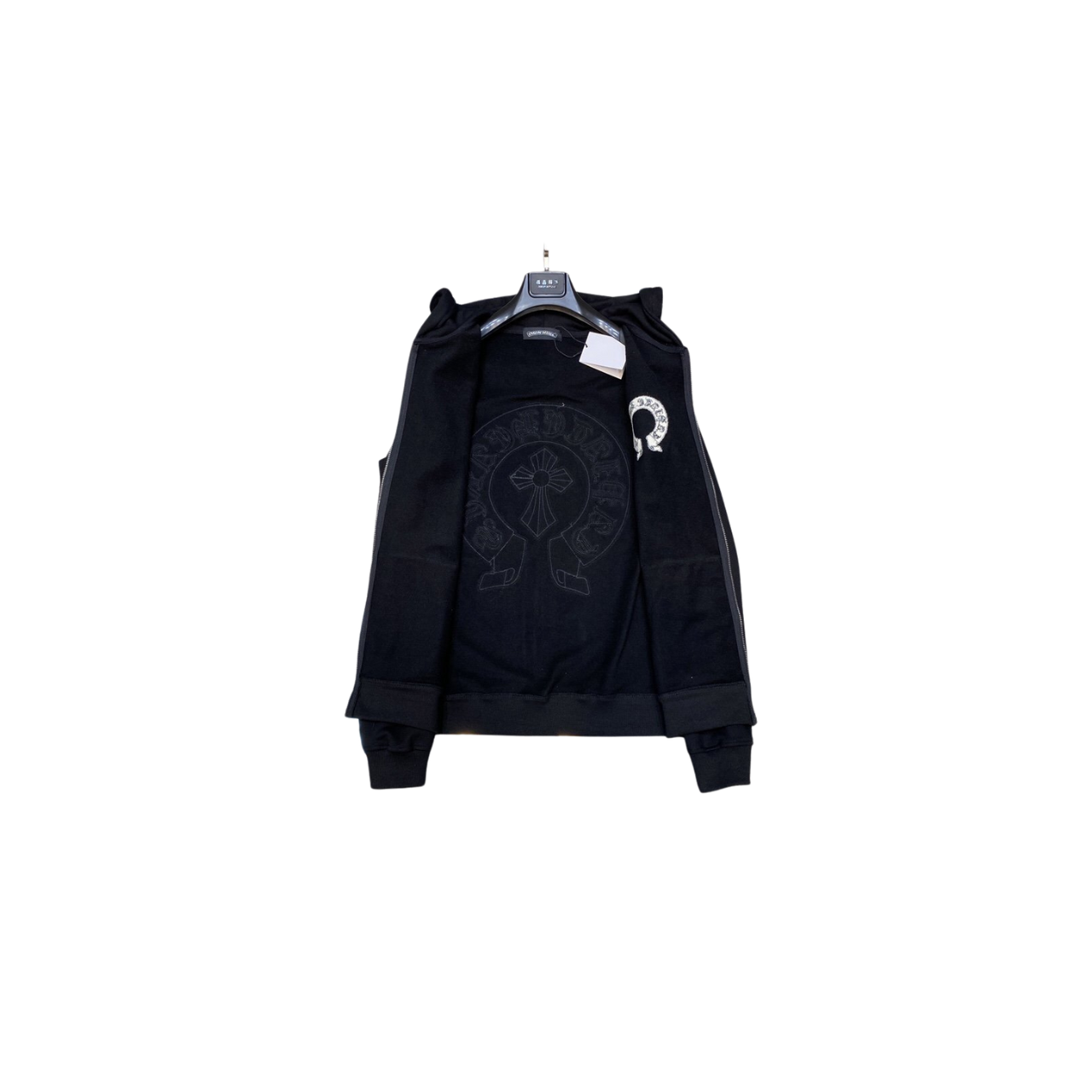 Chrome Hearts 8516 Black Zip Up Hoodie